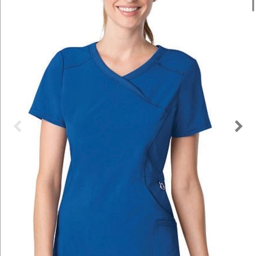 Infinity By Cherokee Scrub Set Size Med Royal Blue